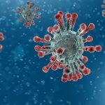 Microscopic view of Coronavirus, a pathogen that attacks the respiratory tract. Analysis and test, experimentation. Sars