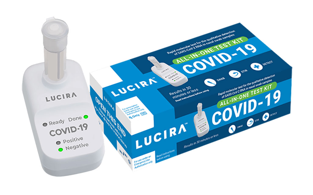 At home COVID 19 test kit from Lucira Health gets EUA